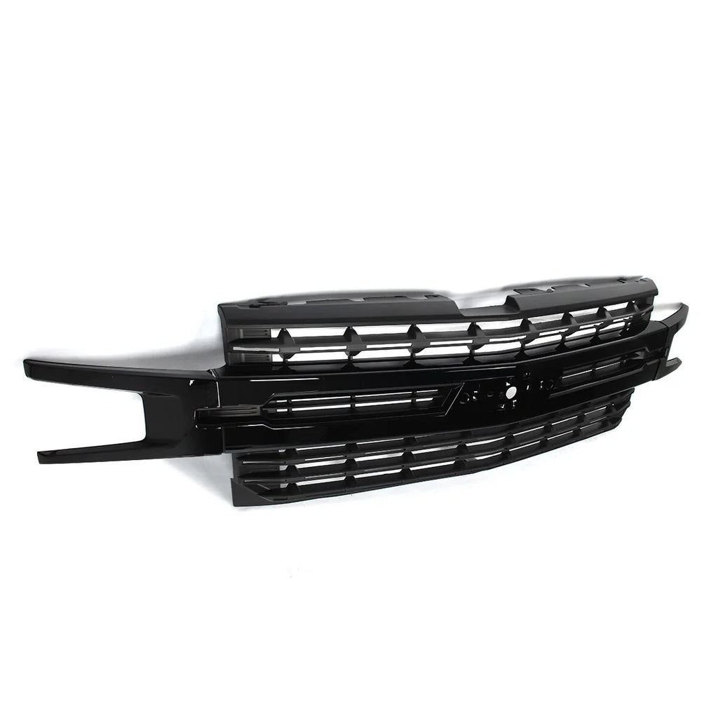 Front Bumper Grill for Chevrolet Silverado 1500 2019 2020 2021 Gloss Matte Black