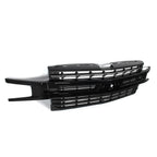 Front Bumper Grill for Chevrolet Silverado 1500 2019 2020 2021 Gloss Matte Black