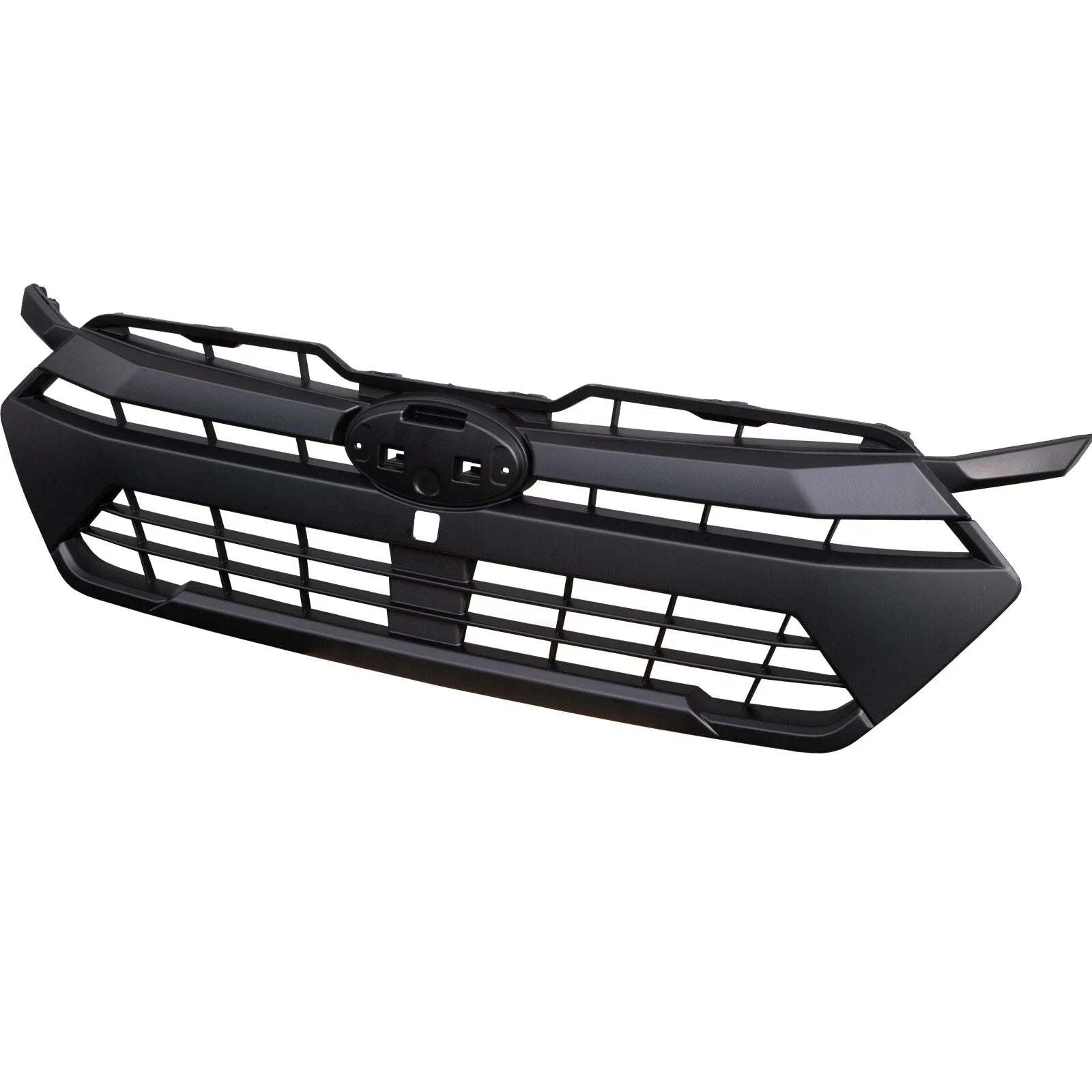 Front Bumper Upper Grille Matte Black Replacement For 2024 2025 Subaru Crosstrek