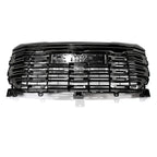 For 2022-2024 GMC Sierra 1500 Denali Black Chrome Front Bumper Grille Grill