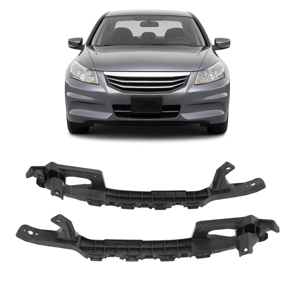 Front Bumper Bracket Driver and Passenger Side for 2008-2012 for Honda Accord
