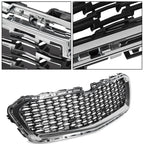 Fit 2014 2016 Chevrolet Malibu 14-16 Front Bumper Center Grill Chrome Grille