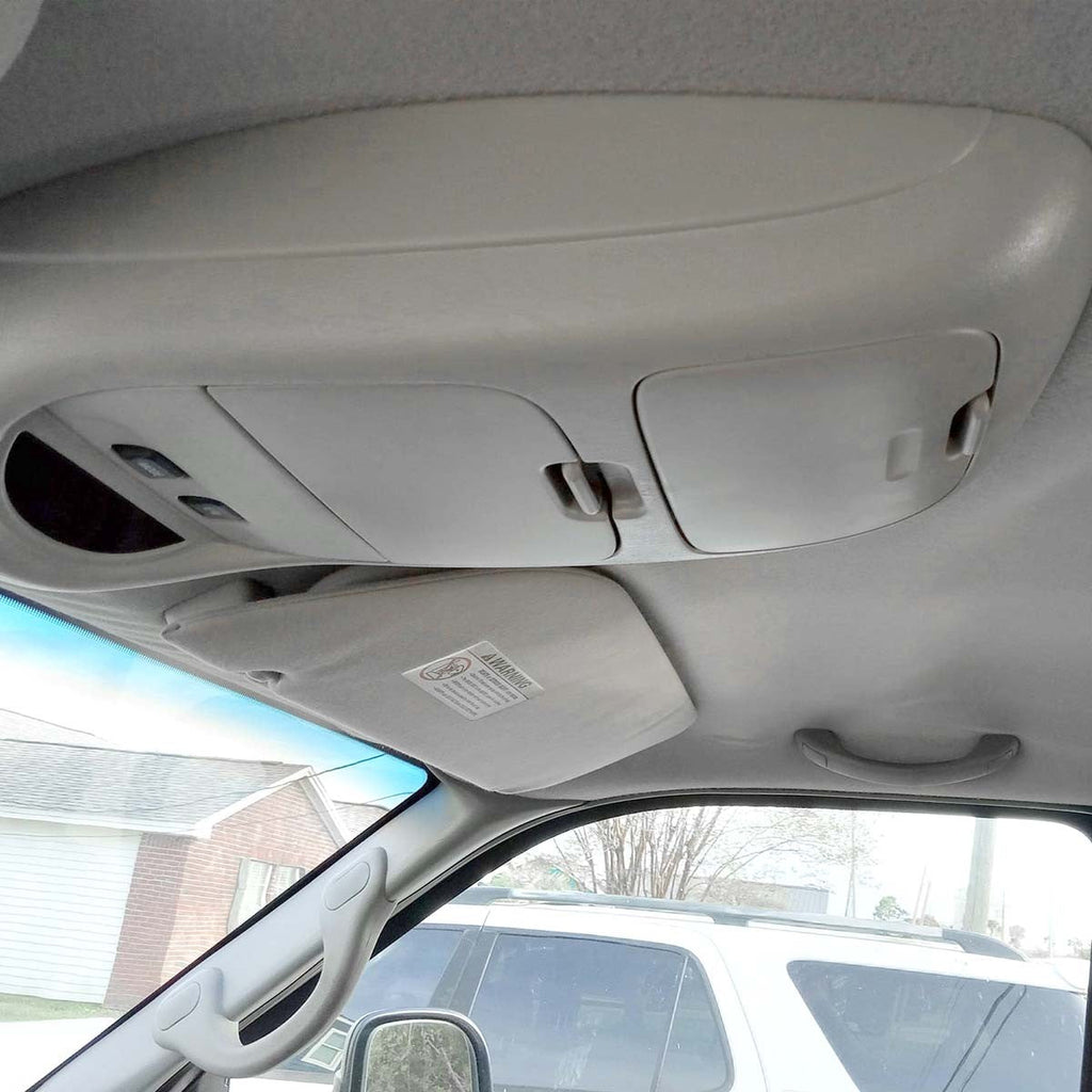 Light Gray Overhead Console for Ford F250 F350 F450 Super Duty Pickup 2002 2004