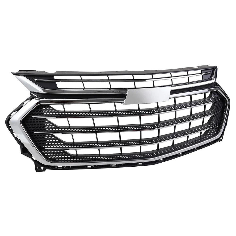 Chrome Front Bumper Upper Lower Grille for Chevrolet for Chevy Traverse 2018 21