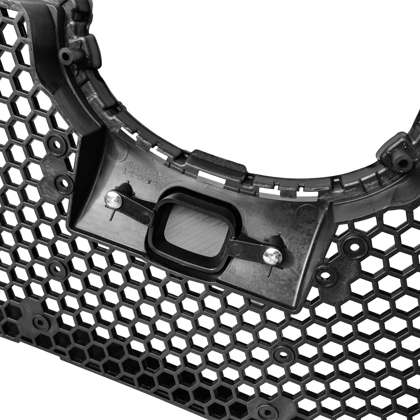 Front Bumper Honeycomb Chrome Trim Grille for 2019-21 for Toyota Rav4