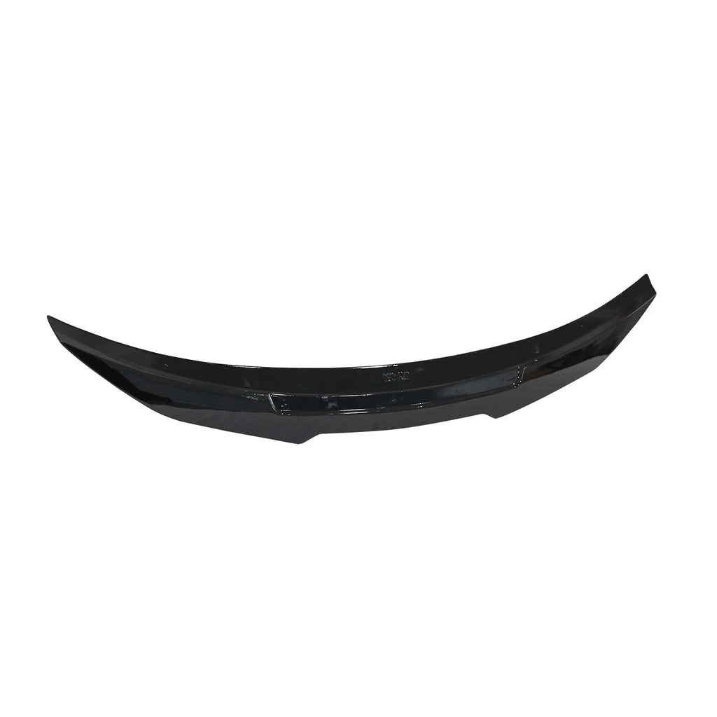 Rear Bumper Diffuser & Rear Spoiler Glossy Black for 2018-2023 for Infiniti Q50