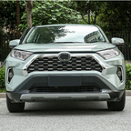 ABS Chrome Front Upper Grille Mesh Cover Trim For Toyota RAV4 2019-2024 2025 2x