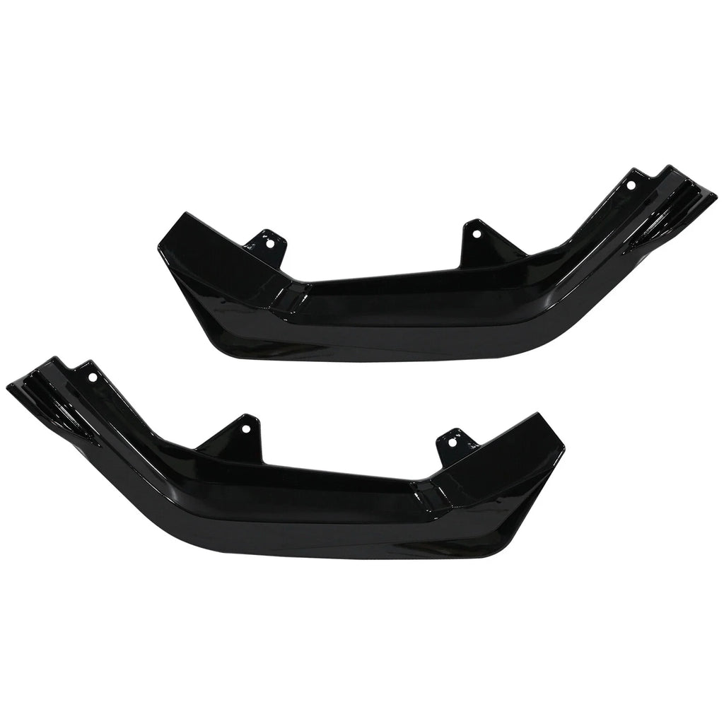 Fit 2022-2024 Honda Civic LX EX Si Gloss Black Front Bumper Lip Splitter 3PCS