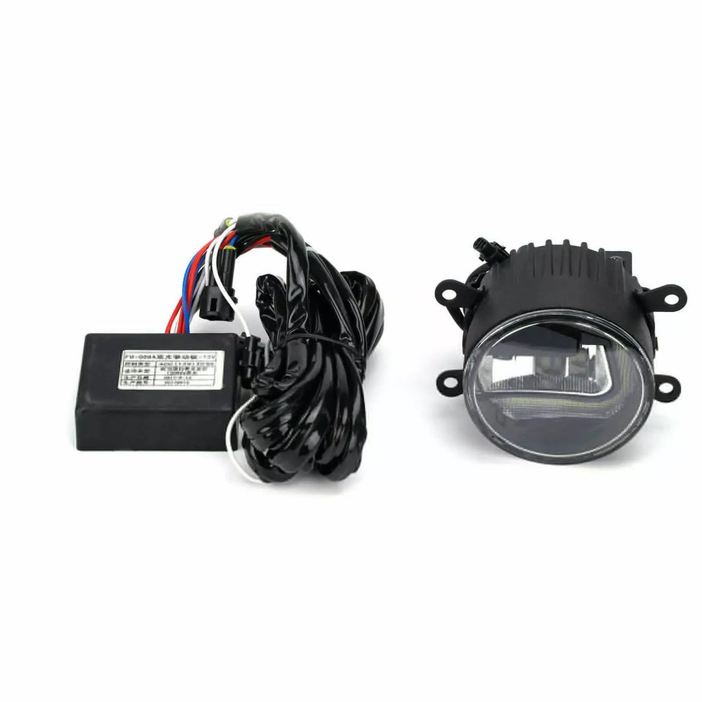 Pair Front Bumper LED Fog Lights Driving Lamps for Subaru Impreza 2012-2014