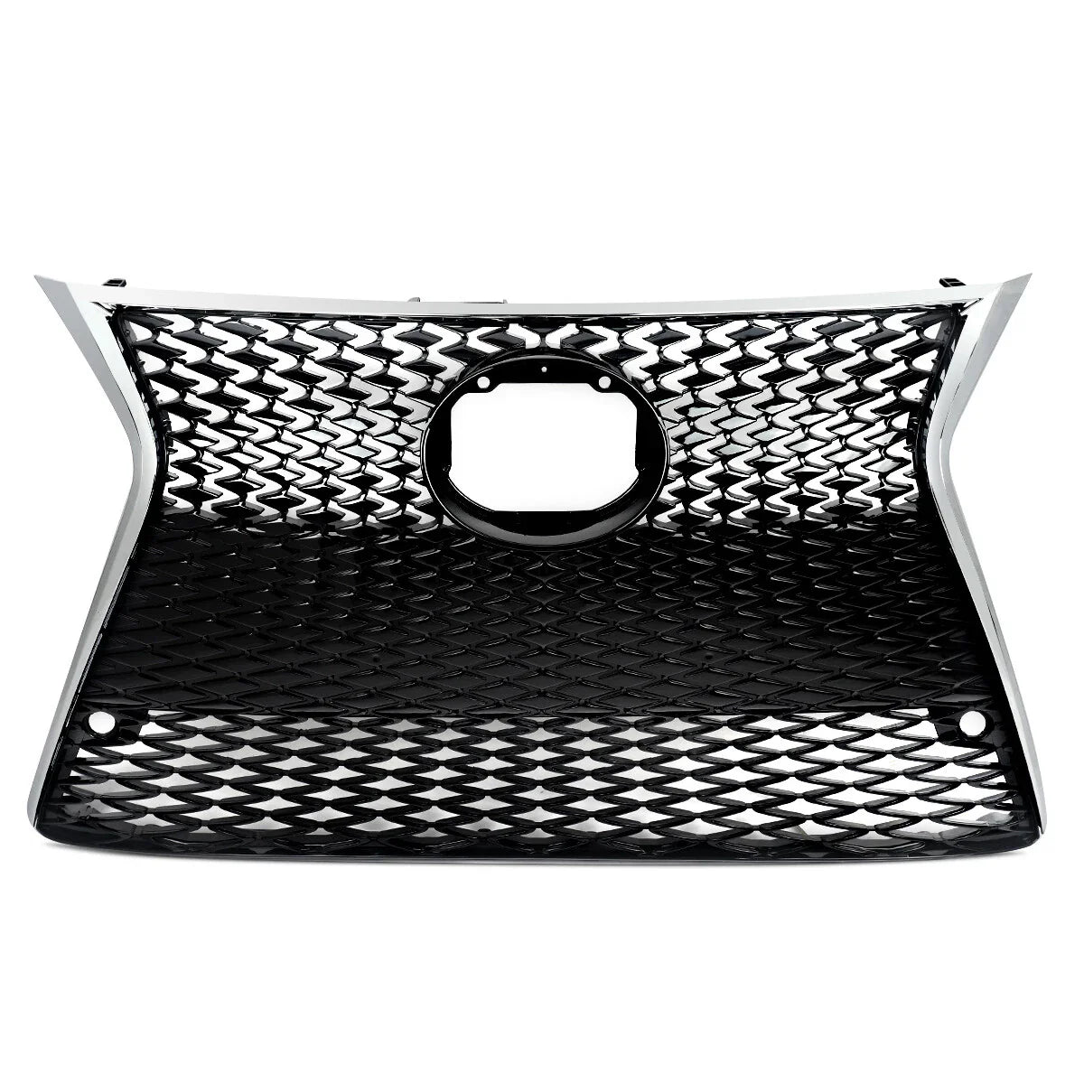 For 14-16 Lexus IS200t IS250 IS350 F Sport Front Bumper Grille Gloss Black 2014