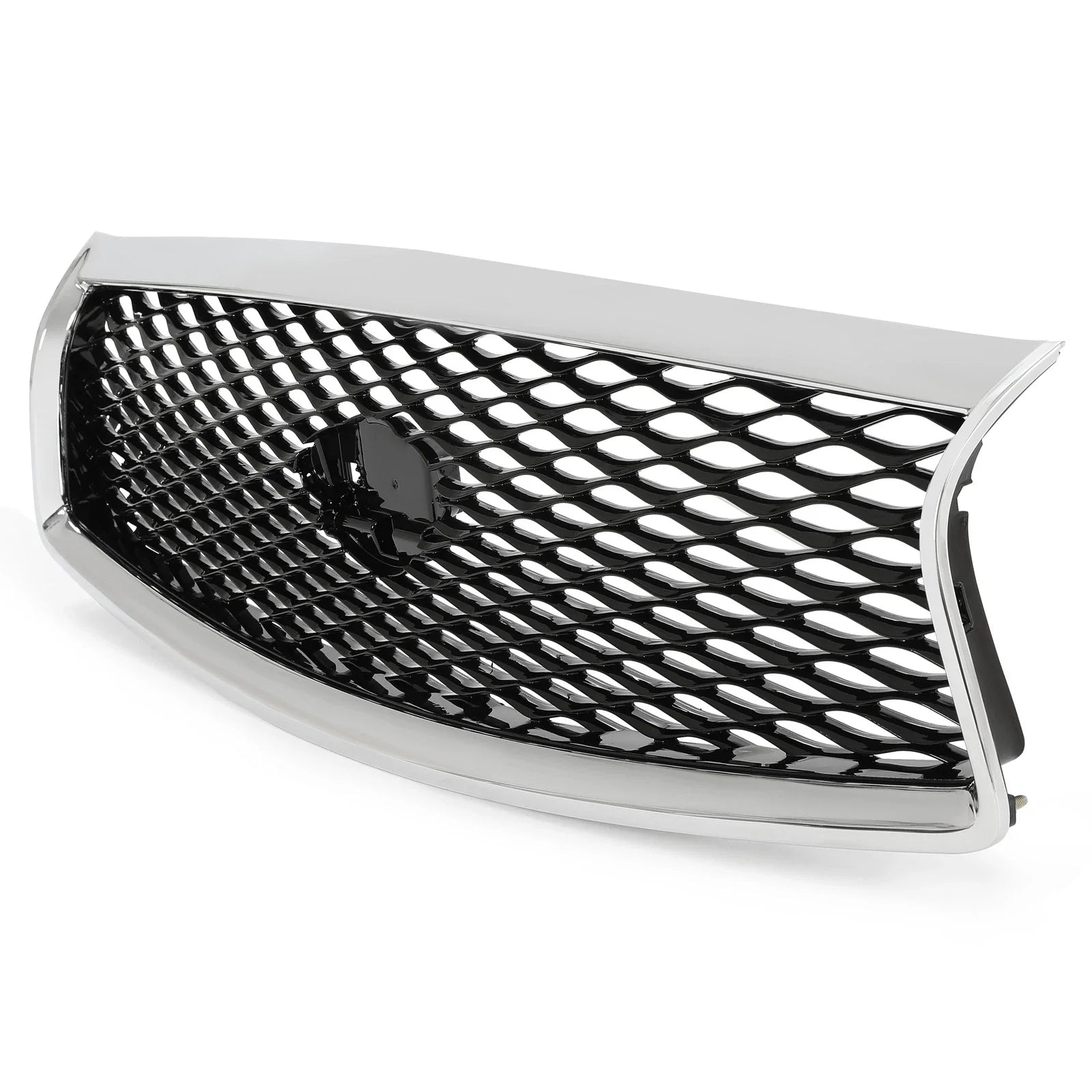 For 2014 2015 2016 2017 Infiniti Q50 Chrome Front Bumper Grille Grill Assembly