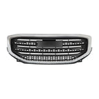 Fits GMC Acadia SLE SL 2017 2018 2019 Front Upper Grille Chrome+Black 84431667
