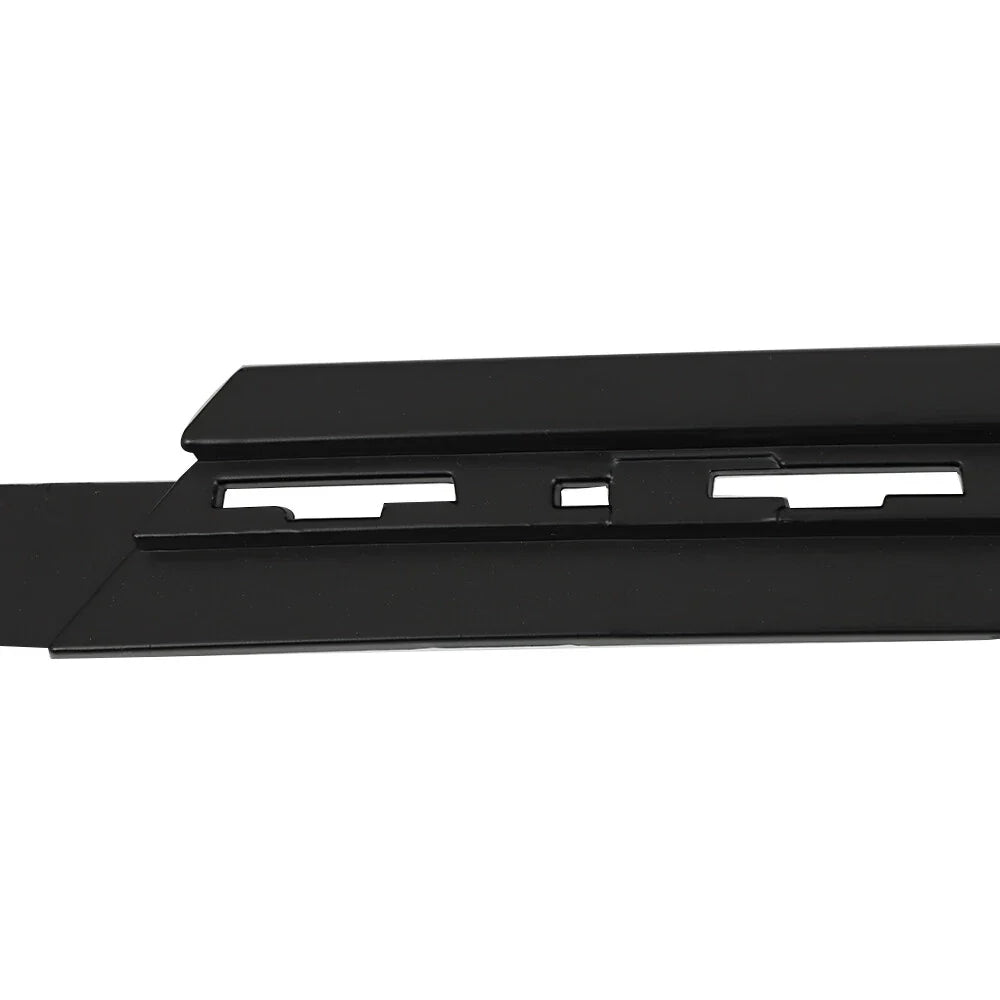 Headlight Trim Bezel Cover for Chevy Silverado 1500 2016-2018 Black Pair