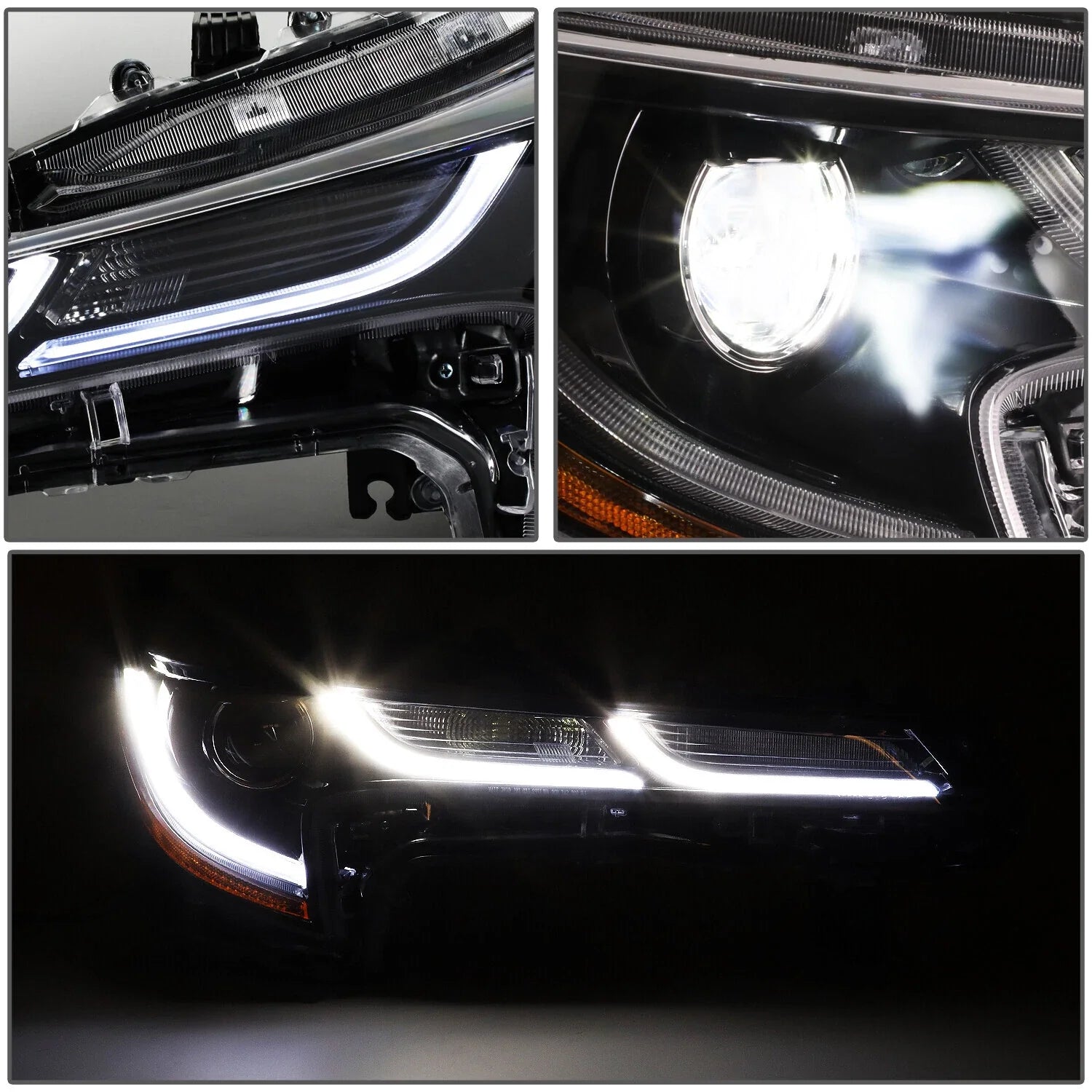 3D DRL LED Headlight Left Driver Side for 2020-2022 for Toyota Corolla SE XLE XSE