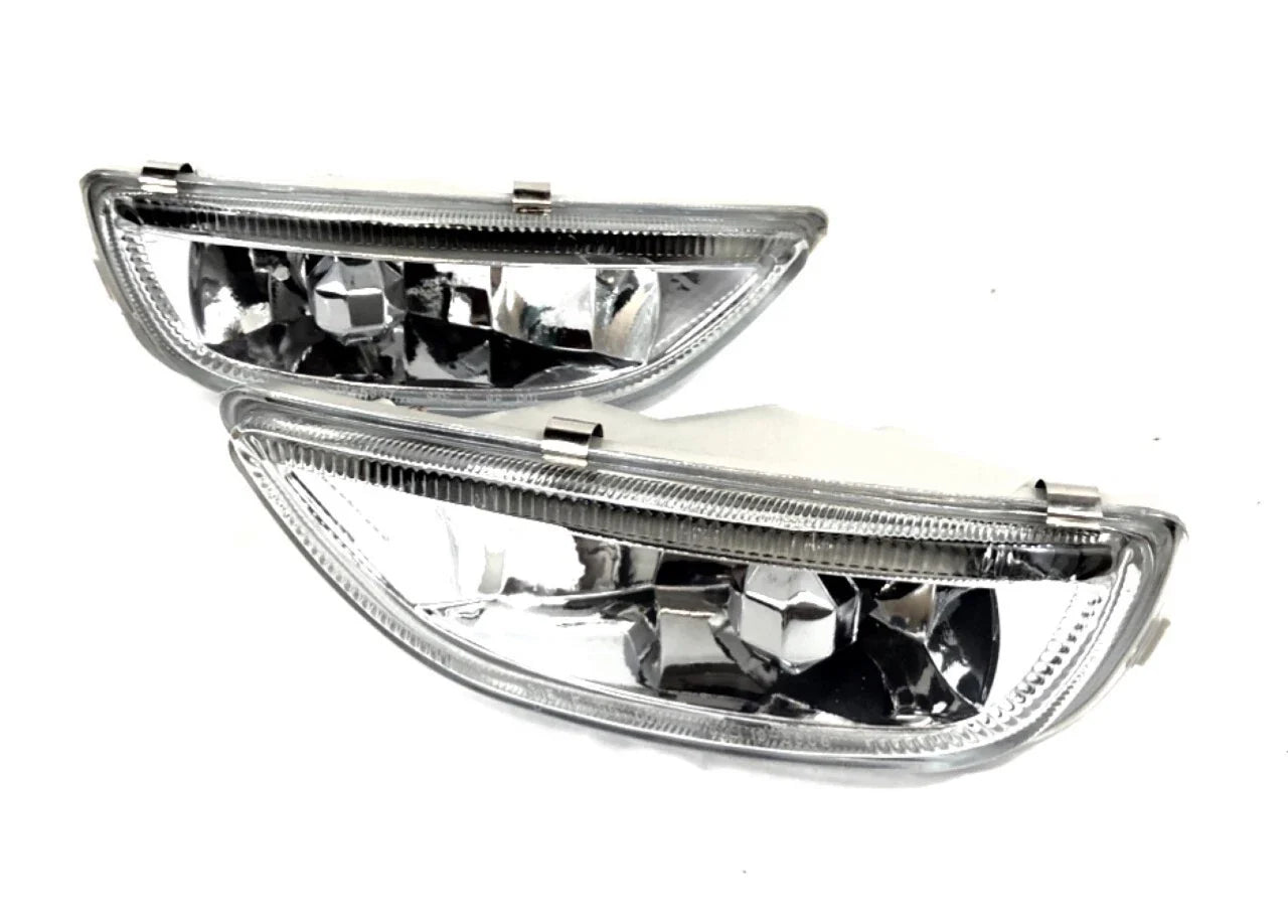Front Bumper Fog Lights Driving Lamps Pair for 2001-2002 for Toyota Corolla