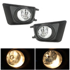 Clear Fog Lights Bumper Driving Lamp Switch Bulbs for Toyota Tacoma 2012-2015