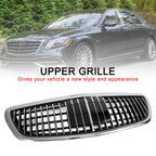 Chrome Front Grille MayBach W/ACC for 2014-2020 for Mercedes Benz S-Class W222