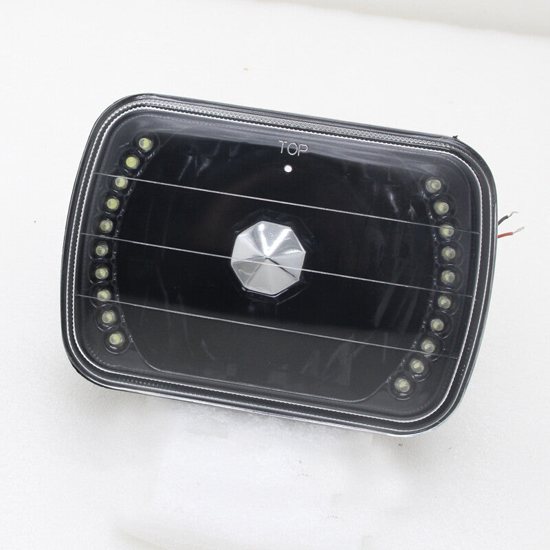 5x7" 7x6" Inch Fit Ford F150 F250 F350 1978-1986 Black Housing LED Headlights