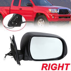 Right Power Mirror Passenger W/ Manual Folding Fit For 2005-2011 Toyota Tacoma