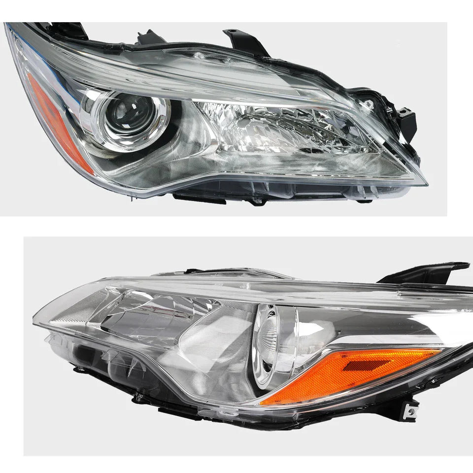 Left Headlights Driver Side Halogen Headlamps for Toyota Camry 2015 2016 2017
