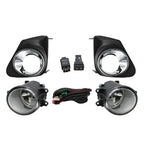 For 2011 2012 2013 Toyota Corolla Bumper Chrome Driving Fog Lights Lamps Pair