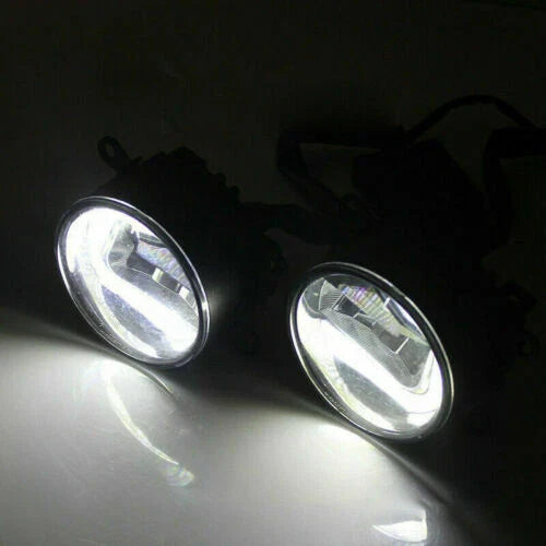 Pair Front Bumper LED Fog Lights Driving Lamps for Subaru Impreza 2012-2014