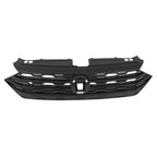 For 2019 20 2021 Volkswagen VW Jetta MK7 Front Bumper Grille Glossy Black Grill