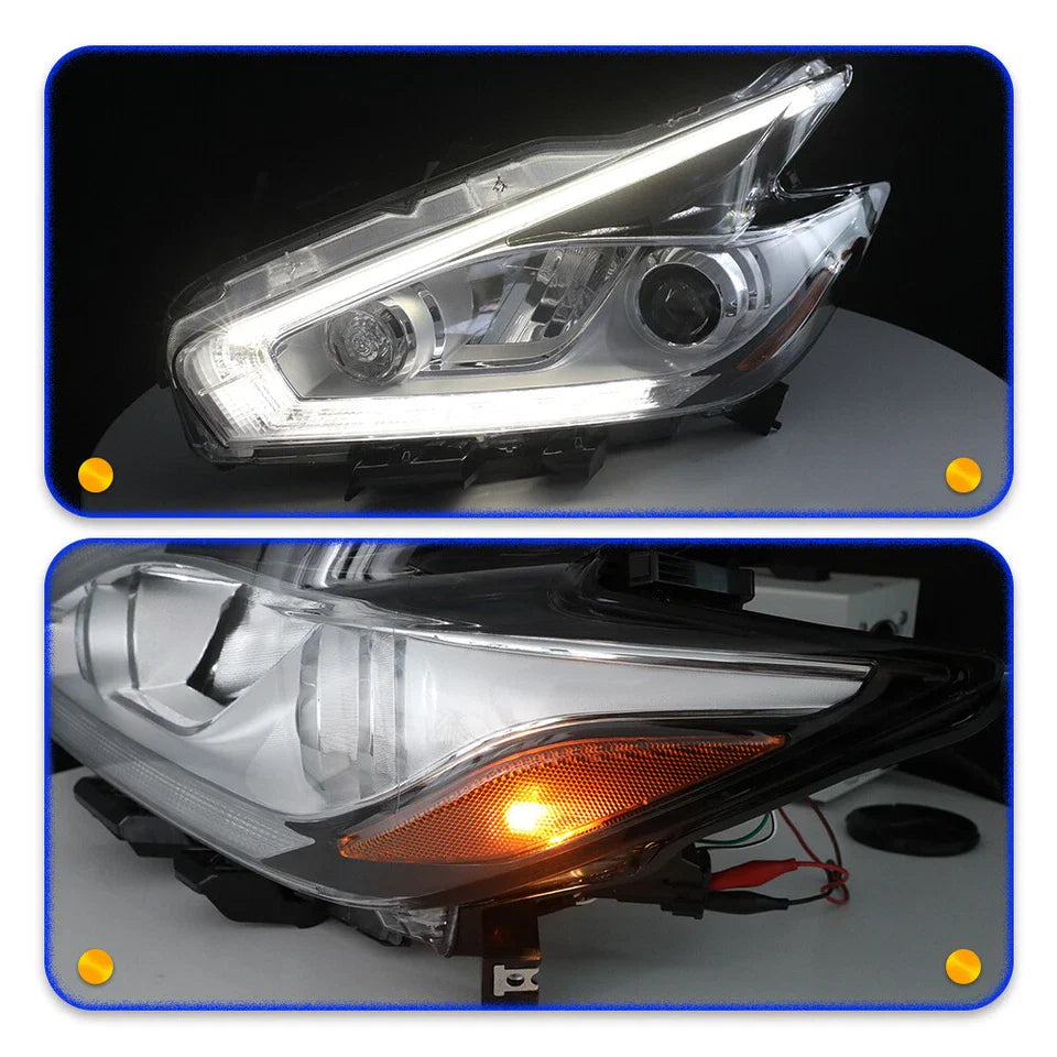 Full LED Headlight for Nissan Murano 2015 2016 2017 2018 W/DRL Left Driver Side