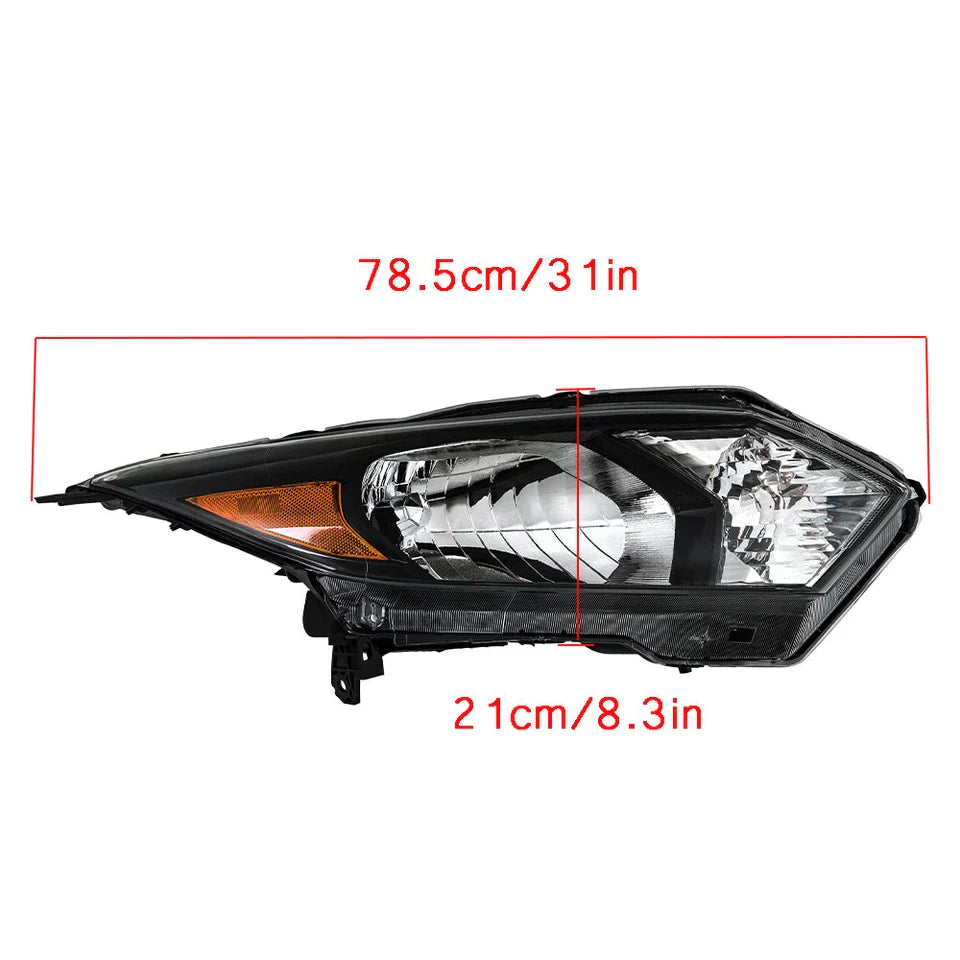 Front Headlight Headlamp Passenger Right Side for Honda HRV 2016-2018