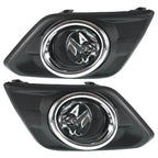 For 2014-2016 Nissan Rogue Bumper Lower Grille LH+RH Fog Light SET