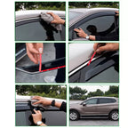 Window Visor Sun Rain Guard Vent for Honda Accord Seden 2013 2014-2017 4 Pcs