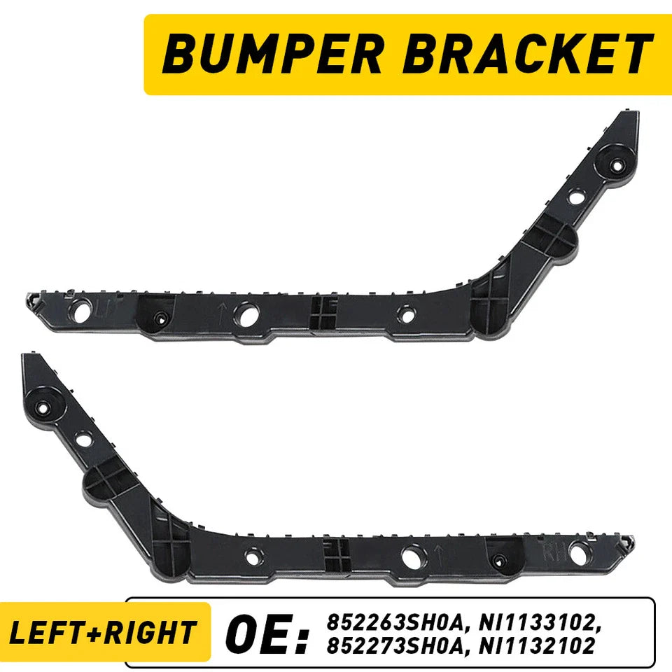 Rear Bumper Cover Bracket Set Left & Right for 2013-2019 for Nissan Sentra Sedan