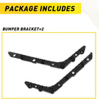 Rear Bumper Cover Bracket Set Left & Right for 2013-2019 for Nissan Sentra Sedan