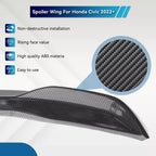 For 2022-2024 Honda Civic CF Painted Rear Trunk & Roof Spoiler Wing & Front Lip