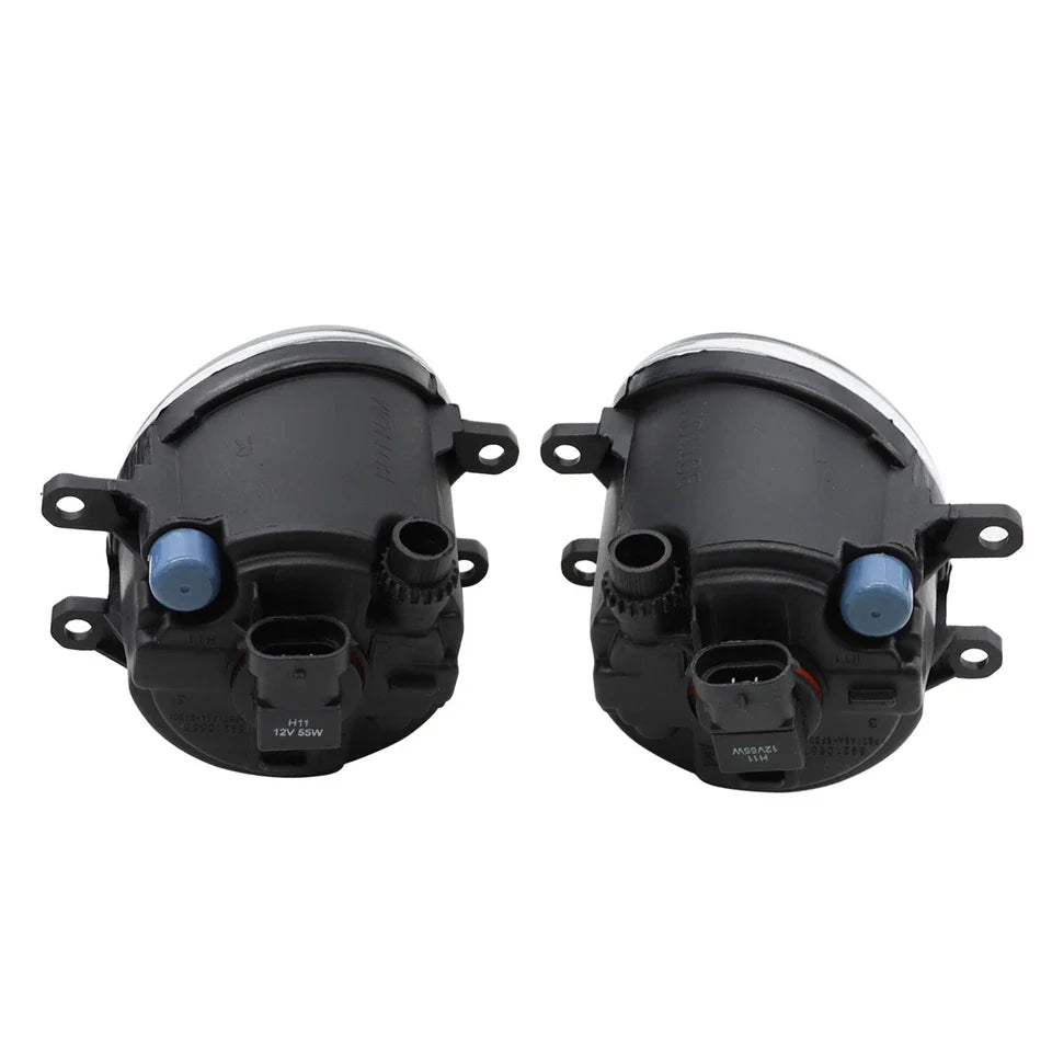 Bumper Chrome Driving Fog Lights Lamps Pair for 2011-2013 for Toyota Corolla