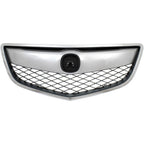 Front Bumper Chrome Grille Mesh Grill for 2013-2015 for Acura RDX Replacement