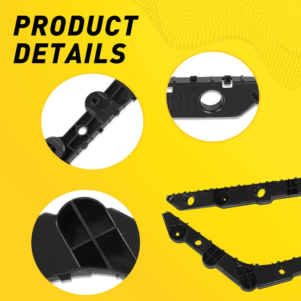 Rear Bumper Cover Bracket Set Left & Right for 2013-2019 for Nissan Sentra Sedan