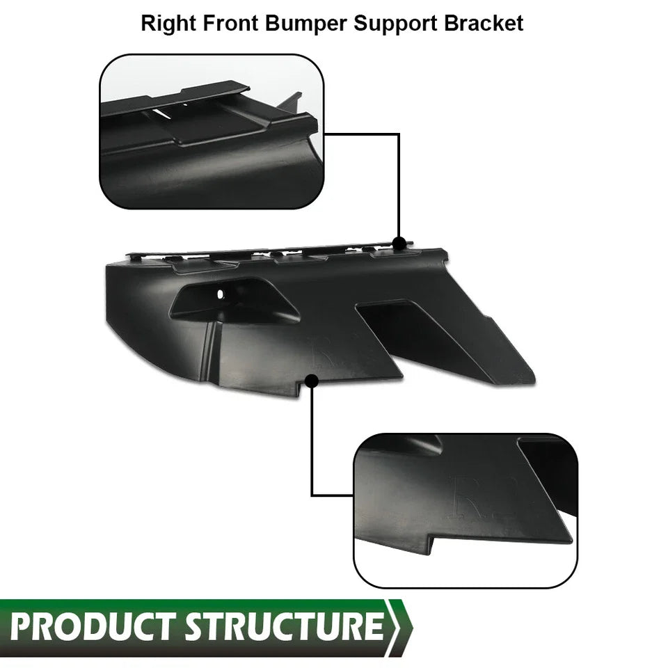 Front Bumper Bracket Support Retainer for 2013-2019 Ram 1500 Classic Pair LH RH